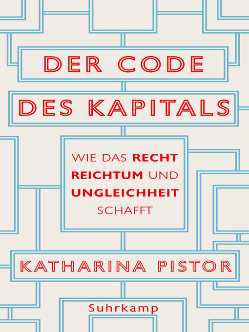 Title details for Der Code des Kapitals by Katharina Pistor - Available